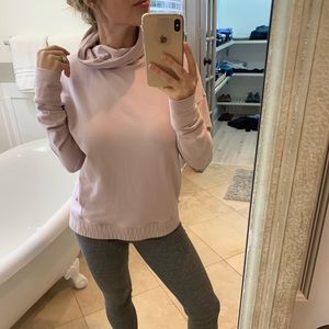 Lululemon pullover hoodie in pink